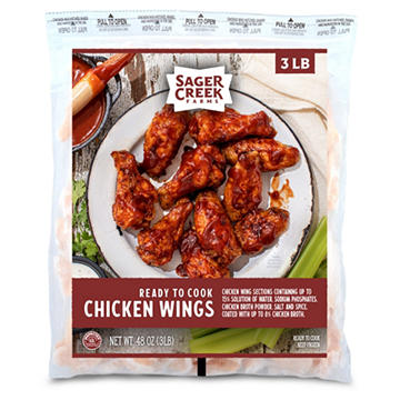 Sager Creek Farms Uncooked Chicken Wings