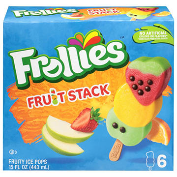 Frollies Fruit Stack Fruity Ice Pops