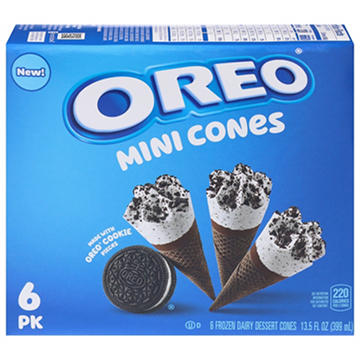OREO Mini Dairy Dessert Cones
