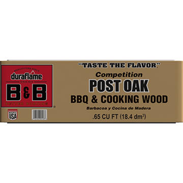 B&B Charcoal Competition Post Oak BBQ & Cooking Wood