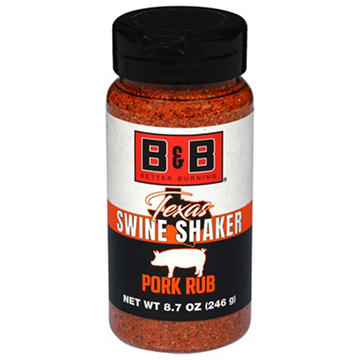 B&B Charcoal Texas Swine Shaker Pork Rub