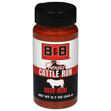 B&B Charcoal Texas Cattle Run Beef Rub