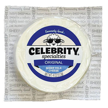 Celebrity Specialties Sheep Milk Cheese - Original