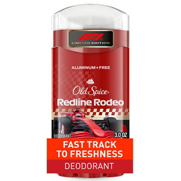Old Spice Limited Edition F1 Aluminum Free Deodorant Solid - Redline Rodeo