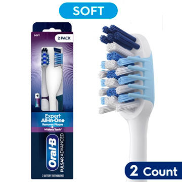 Oral-B Pulsar Advanced Battery Powered Toothbrushes - Soft