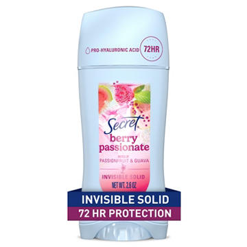 Secret 72 Hr Invisible Solid Antiperspirant Deodorant - Berry Passionate