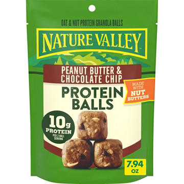 Nature Valley 10g Protein Balls - Peanut Butter & Chocolate Chip