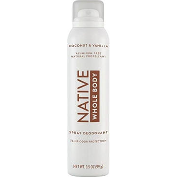 Native Aluminum Free Whole Body Deodorant Solid - Coconut & Vanilla