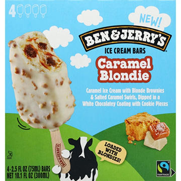 Ben & Jerry's Caramel Blondie Ice Cream Bars