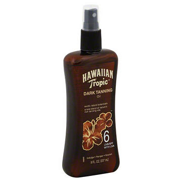 Hawaiian Tropic Island Tanning Sunscreen Oil Spray - SPF 6