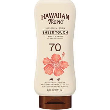 Hawaiian Tropic Sheer Touch Sunscreen Lotion - SPF 70