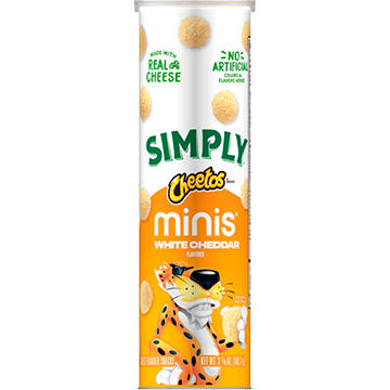 Cheetos Simply Minis White Cheddar Cheese Snacks