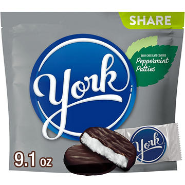 York Dark Chocolate Peppermint Patties Candy - Share Pack