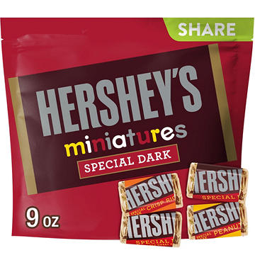 Hershey's Special Dark Miniatures Assorted Chocolate Candy - Share Pack