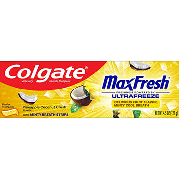 Colgate Max Fresh Toothpaste - Pineapple Coconut Crush
