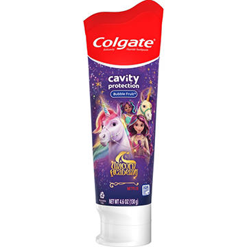Colgate Kids Unicorn Academy Anticavity Protection Toothpaste - Bubble Fruit Flavor