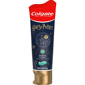 Colgate Kids Harry Potter Anticavity Protection Toothpaste - Bubble Fruit Flavor