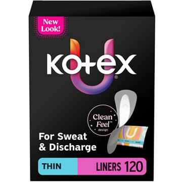 Kotex Daily Wrapped Thin Liners - Light Absorbency