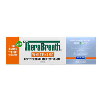 TheraBreath Whitening Toothpaste - Dazzling Mint