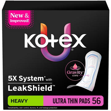 Kotex Ultra Thin Pads - Heavy Absorbency