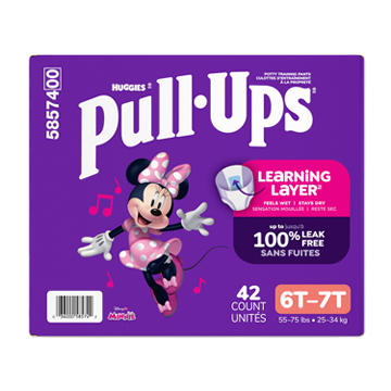 Pull-Ups Girls' Potty Training Pants - 6T-7T