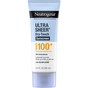 Neutrogena Ultra Sheer Dry-Touch Sunscren - SPF 100