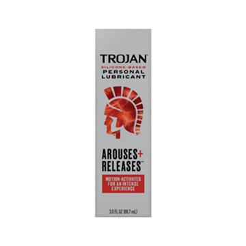 Trojan Arouses & Releases Silicon Based Personal Lubricant