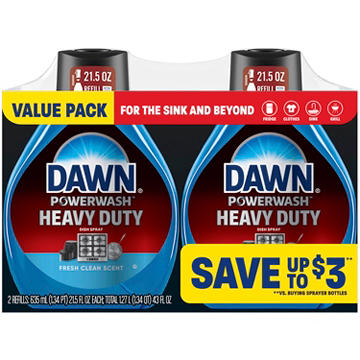 Dawn Powerwash Heavy Duty Dish Spray Refill