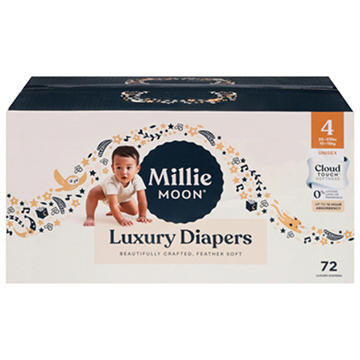 Millie Moon Luxury Diapers - Size 4