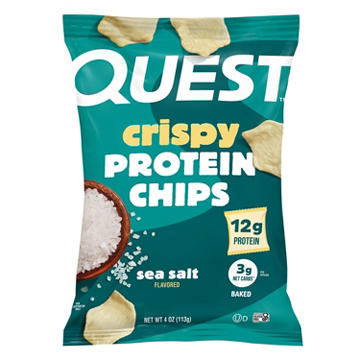 Quest Crispy Protein Chips Sea Salt - 12g Protein