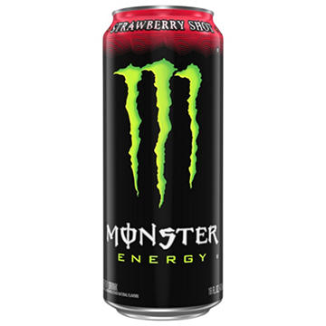 Monster Energy Strawberry Shot Energy Drink