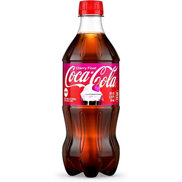 Coca-Cola Cherry Float Soda Soft Drink