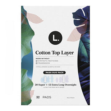 L. Ultra Thin Pads - Super & Extra Long Overnight