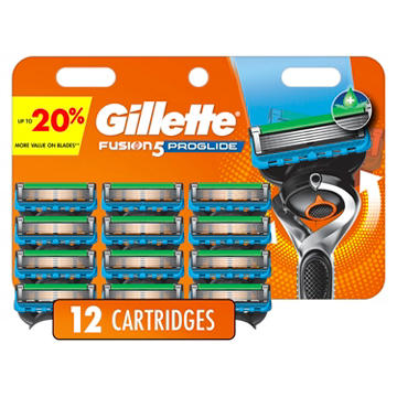 Gillette Fusion5 ProGlide Razor Cartridge Refills for Men