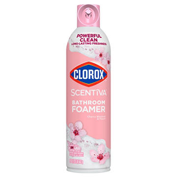 Clorox Scentiva Bathroom Foamer - Cherry Blossom & Peach