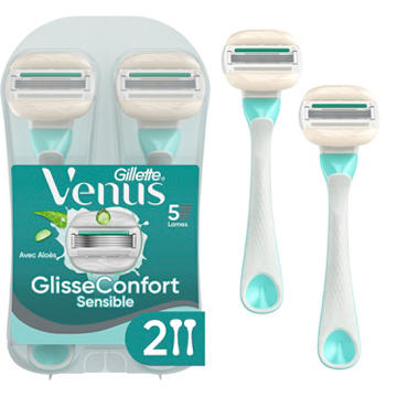 Gillette Venus ComfortGlide Women's Sensitive Razors