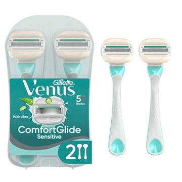 Venus ComfortGlide Sensitive Disposable Razors for Women