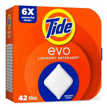 Tide Evo Laundry Detergent Tiles - Original