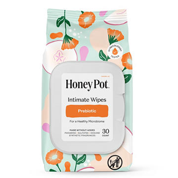 The Honey Pot Company Prebiotic Wipes