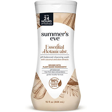 Summer's Eve Cleansing Wash Essential Botanicals - Coconut