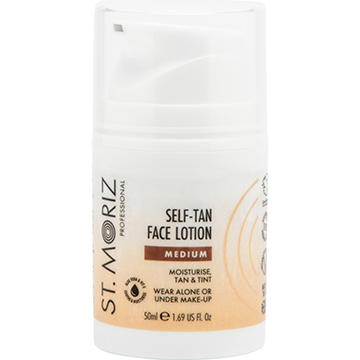 St. Moriz Professional Self Tan Face Lotion - Medium