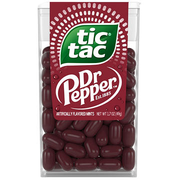 Tic Tac Dr Pepper Flavored Mints