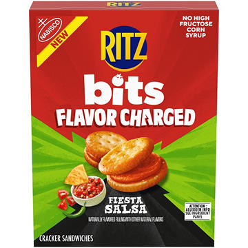 Ritz Bits Flavor Charged Fiesta Salsa Sandwich Crackers