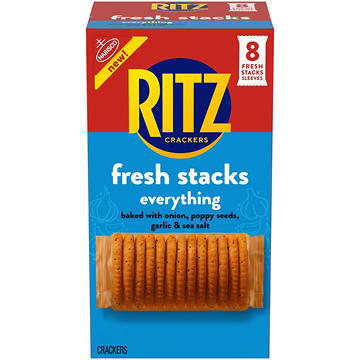 Ritz Fresh Stacks Everything Crackers