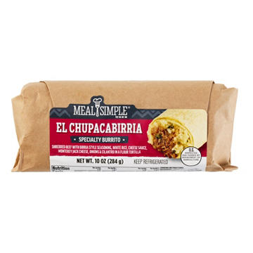 Meal Simple by H‑E‑B El Chupacabirria Burrito - Queso Birria