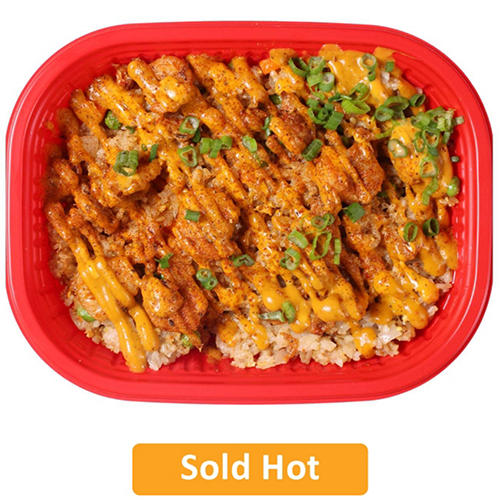 H-E-B Sushiya Crawfish & Shrimp Cajun Fried Rice Bowl (Sold Hot)