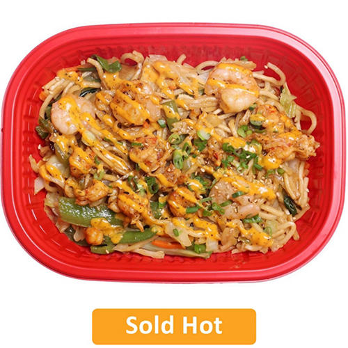 H-E-B Sushiya Crawfish & Shrimp Cajun Lo Mein Noodle Bowl (Sold Hot)
