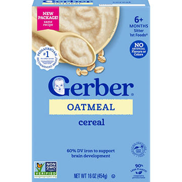 Gerber Stage 1 Oatmeal Cereal