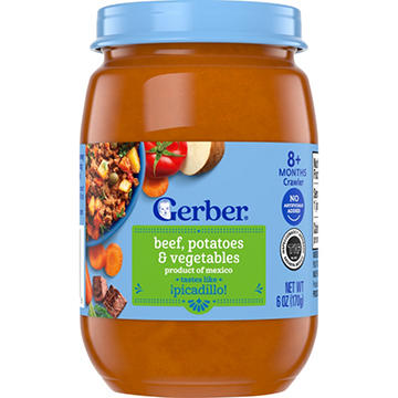 Gerber Beef Potatoes & Vegetables - Picadillo
