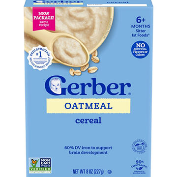 Gerber Stage 1 Oatmeal Cereal